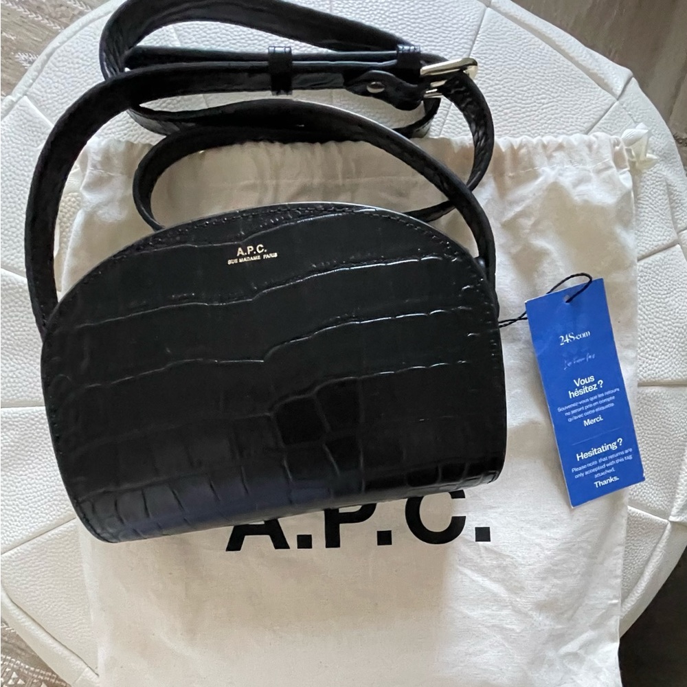 A.P.C. Demi-Lune Mini Bag NWT